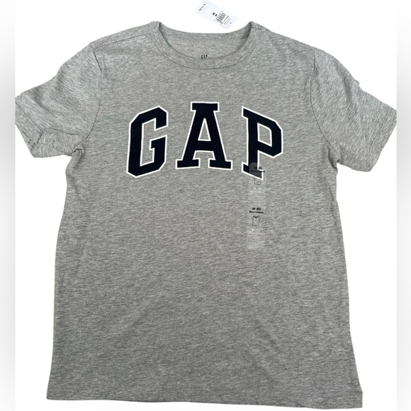 GAP Other - GAP Kids Heather Gray Logo Tee